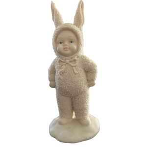 ••Snowbabies Bunny Department 56 Collectable Figurine Easter